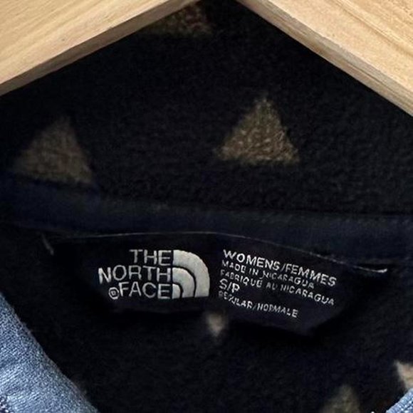 The North Face navy patterned fleece jacket - Picture 8 of 8